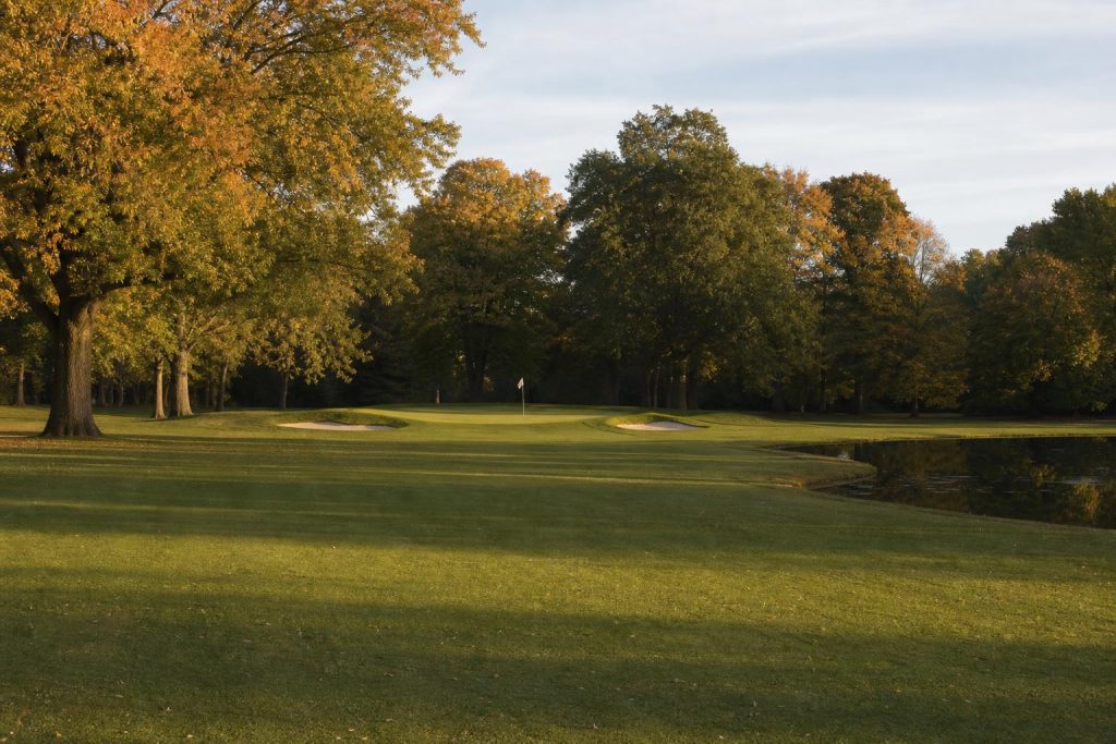 Sahm Golf Course 인디애나폴리스 캐슬턴 시영 파크랜드 골프 코스 Pete Dye 1963 설계 Sahm Golf Club Indianapolis Indiana