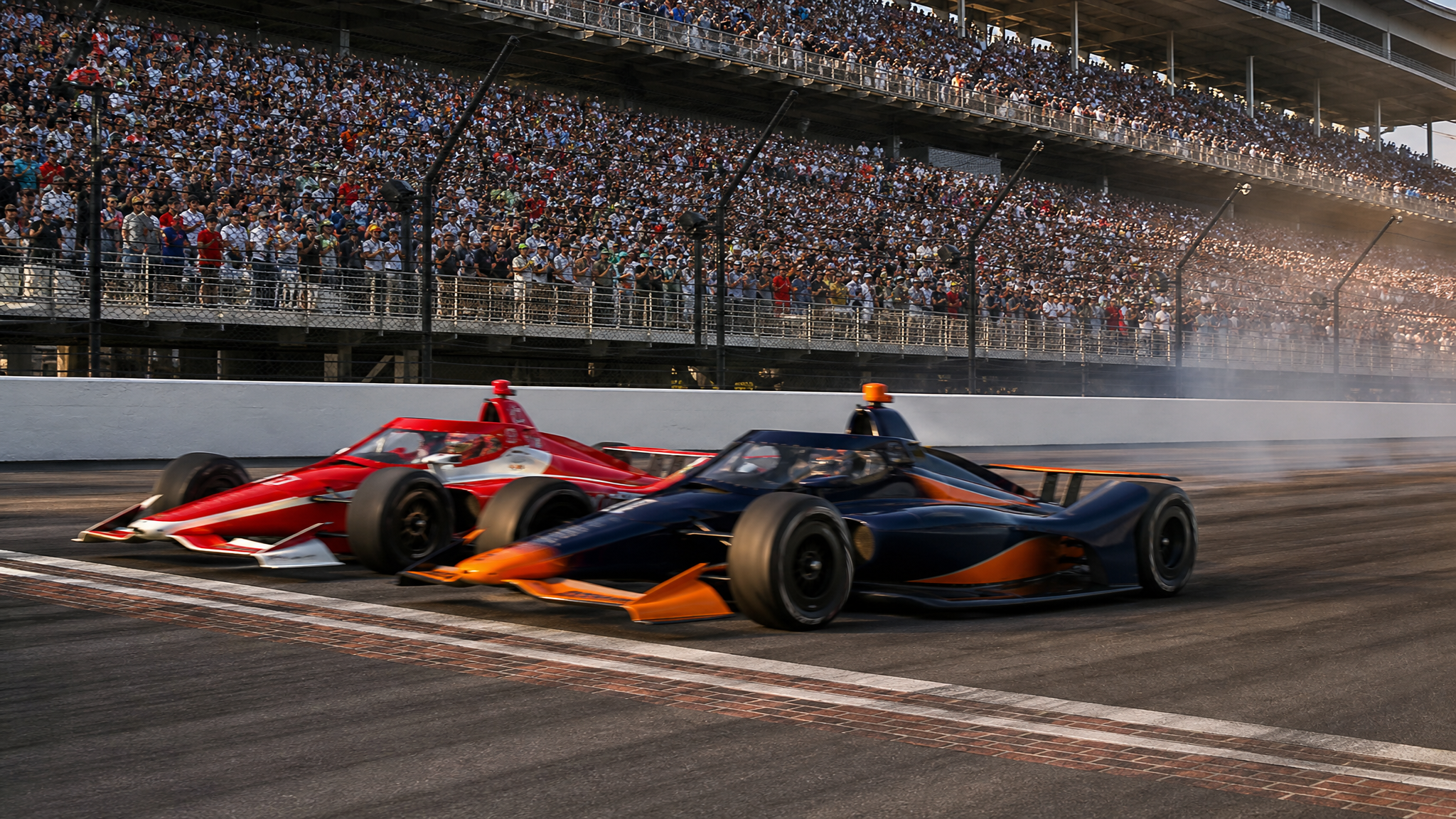 펠릭스 로젠크비스트 마지막 한 바퀴 추월 인디 500 110회 우승 Indy 500 2026 Felix Rosenqvist last-lap pass Yard of Bricks Indianapolis Motor Speedway