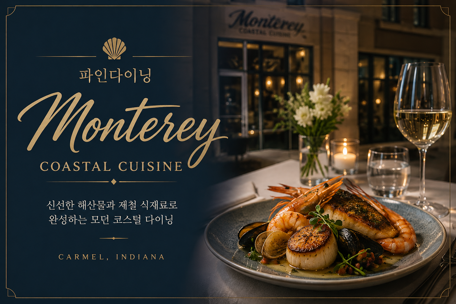 Monterey Coastal Cuisine 카멜 해산물
