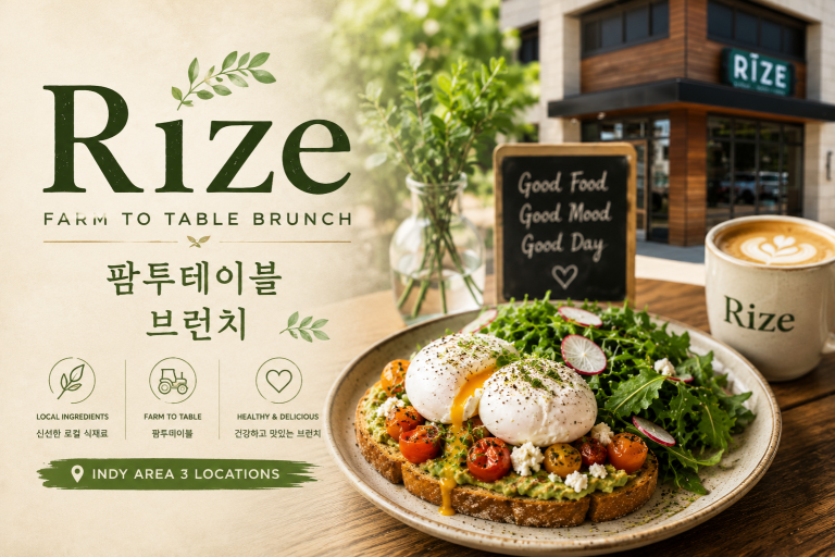 Rize 팜투테이블 브런치