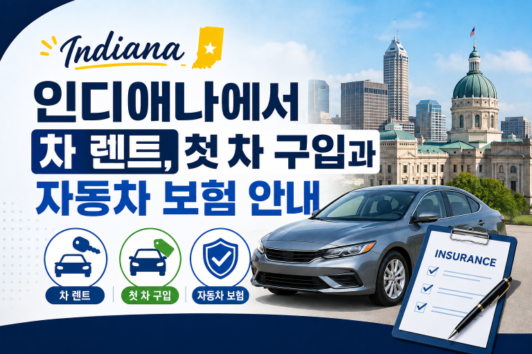 첫 차 구입과 자동차 보험 안내
