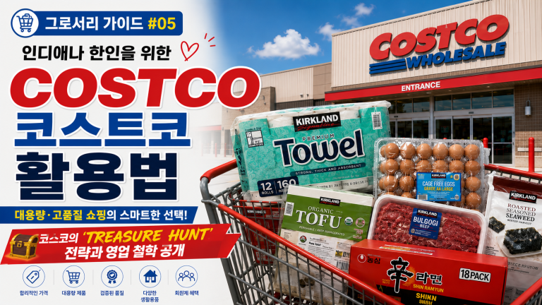 [그로서리 가이드 #05] 인디애나 한인을 위한 코스트코(Costco) 활용법