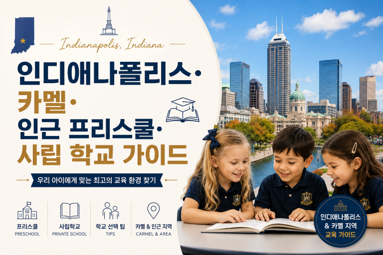 카멜 인디애나폴리스 프리스쿨·사립 학교 가이드