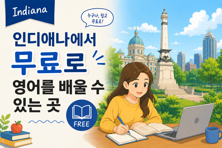 인디애나 — 무료로 영어를 배울 수 있는 곳