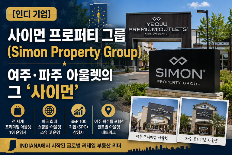 [인디 기업] 사이먼 프로퍼티 그룹(Simon Property Group) — 여주·파주 아울렛의 그 ‘사이먼’