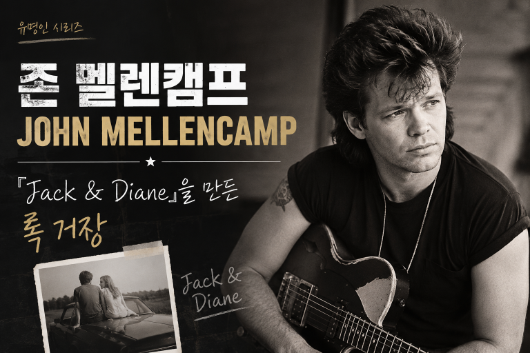 [인디 유명인] 존 멜렌캠프(John Mellencamp) — 「Jack & Diane」을 만든 록 거장
