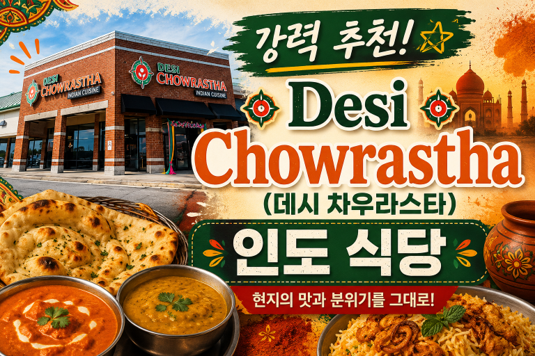 Desi Chowrastha(데시 차우라스타) — 강력 추천 인도 식당