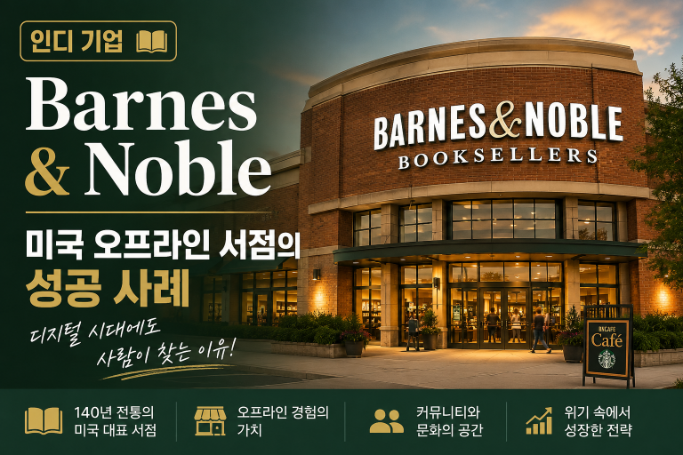 [브랜딩 스토리] Barnes & Noble — 미국 오프라인 서점의 성공  사례