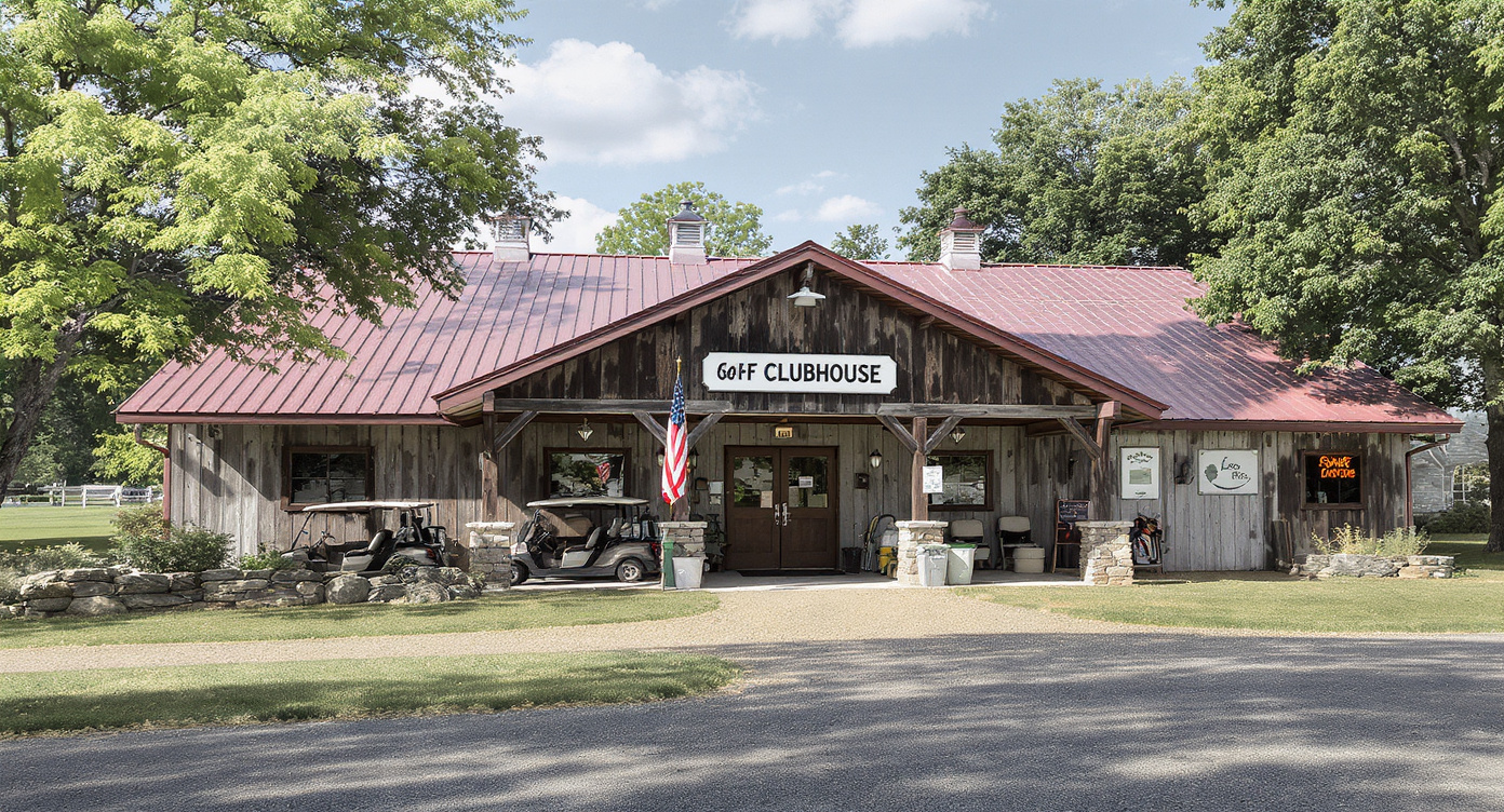 Rock Hollow Golf Club 클럽하우스 프로샵 가족 경영 폐채석장 골프코스 페루 인디애나 Rock Hollow clubhouse pro shop Peru Indiana