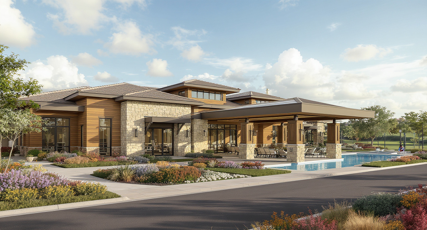 Sagamore Club 클럽하우스 리조트 스타일 수영장 테니스 노블스빌 인디애나 Sagamore Club resort style clubhouse pool tennis Noblesville Indiana