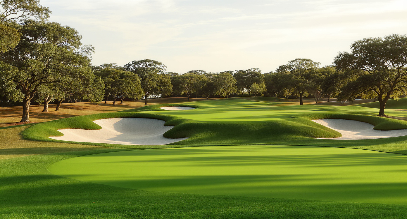 Sagamore Club 잭 니클라우스 전략적 벙커 그린 복합부 노블스빌 인디애나 Sagamore Club Jack Nicklaus strategic bunker green complex Noblesville Indiana